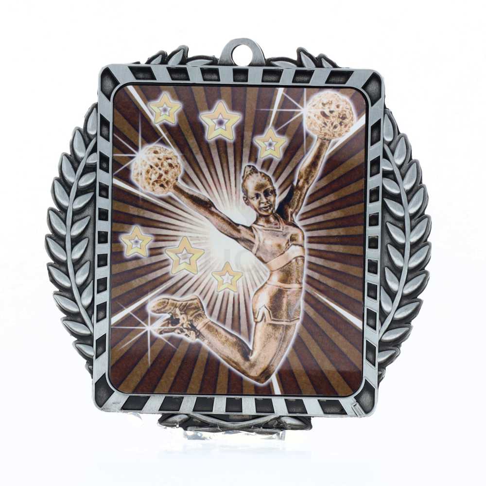 Lynx Wreath Cheer Silver