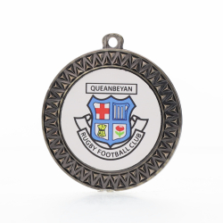 Razor Personalised Medal 70mm - Gold