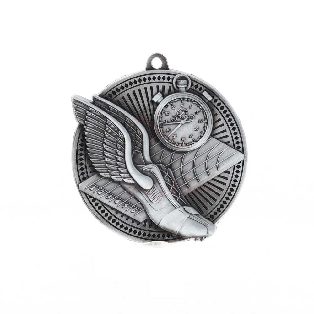 Tempo Medal Silver 55mm - Athletics