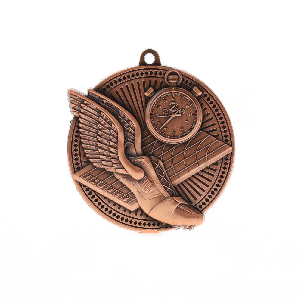 Tempo Medal Bronze 55mm - Athletics