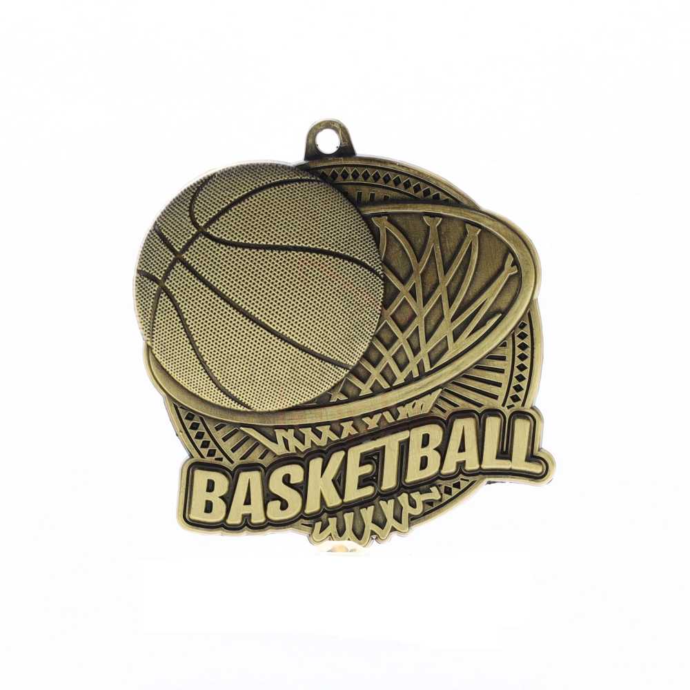 Tempo Medal Gold 55mm - Basketball