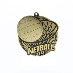 Tempo Medal Gold 55mm - Netball