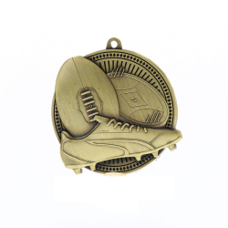 Tempo Medal Gold 55mm - Aussie Rules