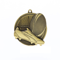 Tempo Medal Gold 55mm - Rugby