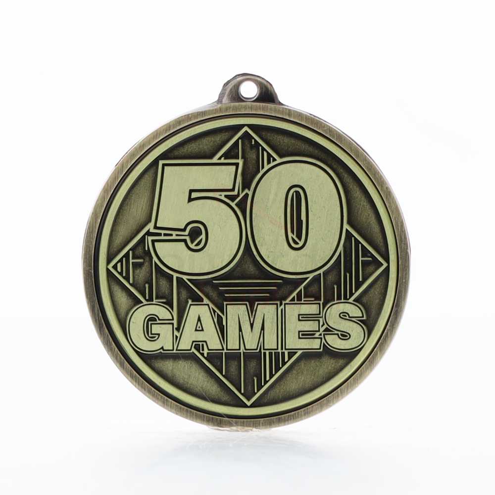 Triumph 50 Games Medal 55mm Gold