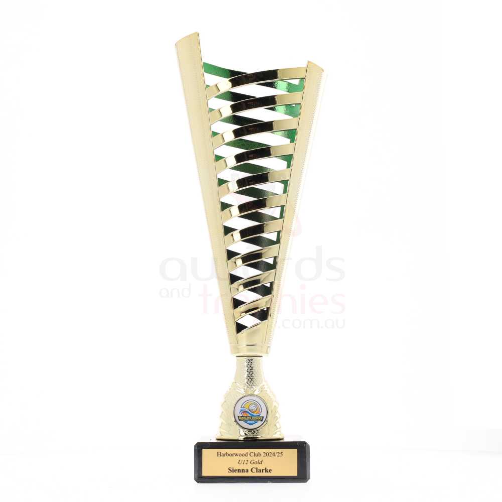 Citadel Cup 320mm - Gold/Green
