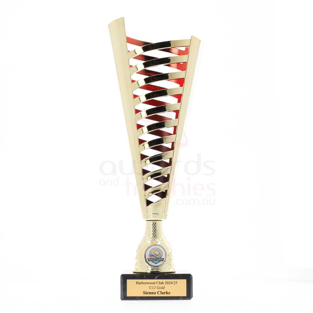 Citadel Cup 320mm - Gold/Red