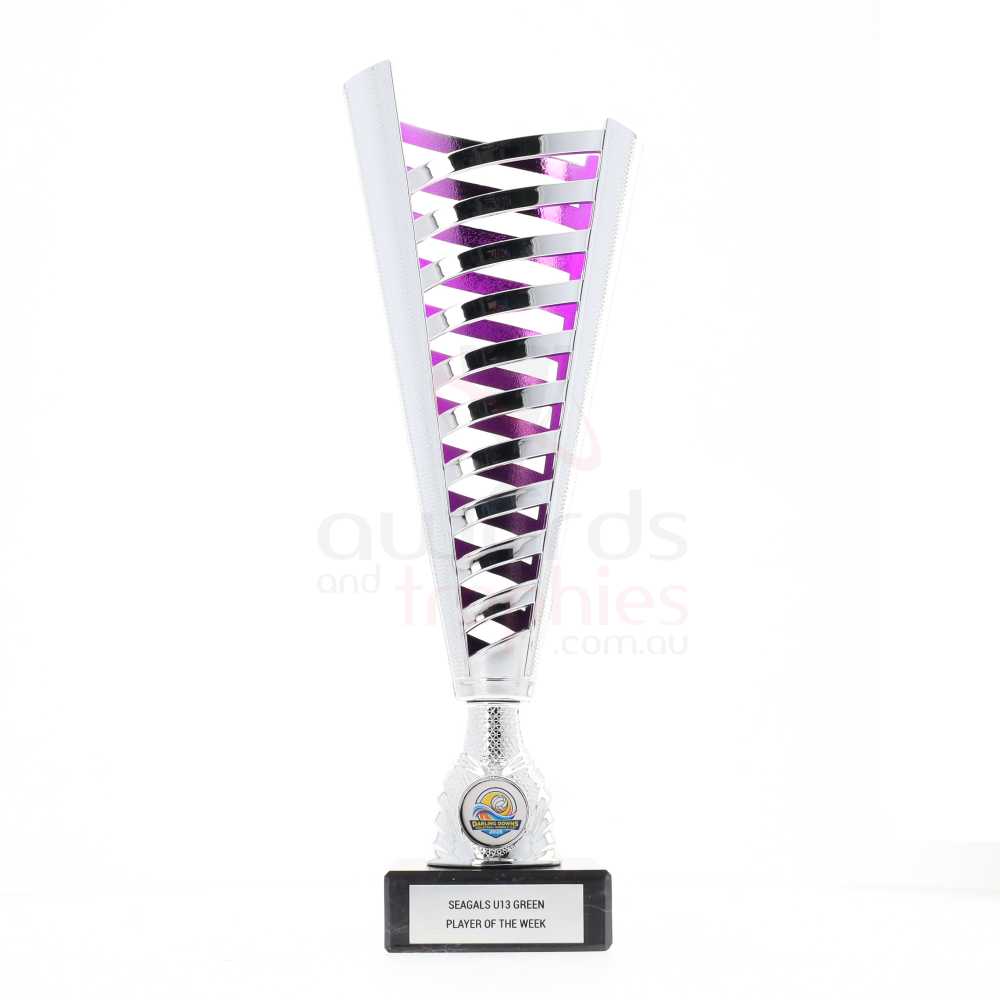 Citadel Cup 320mm - Silver/Purple