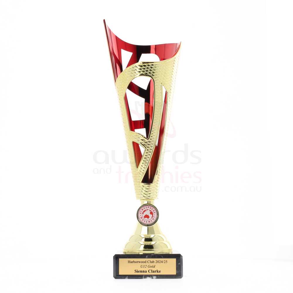 Dragon Cup 315mm - Gold/Red