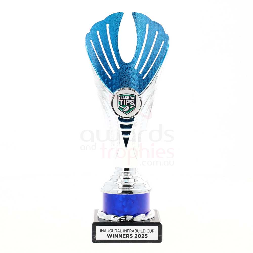 Paloma Cup 205mm - Silver/Blue