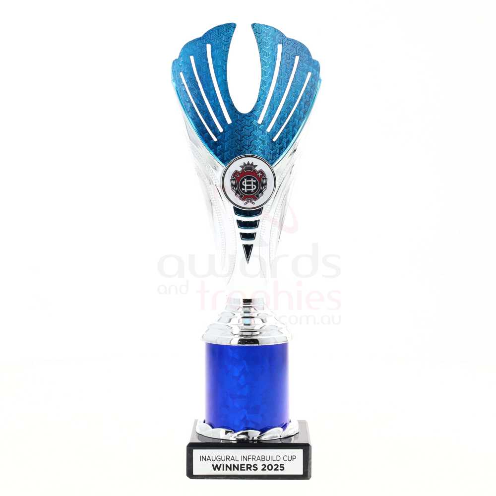 Paloma Cup 230mm - Silver/Blue