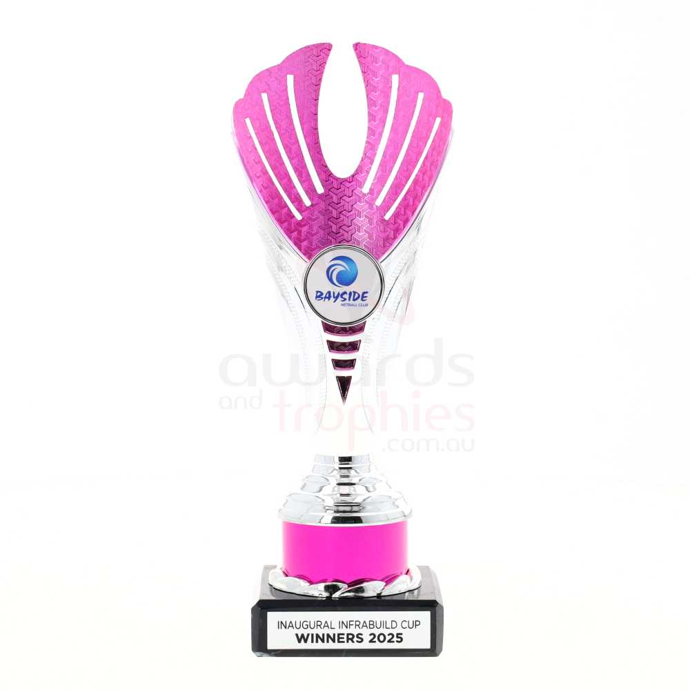 Paloma Cup 205mm - Silver/Pink