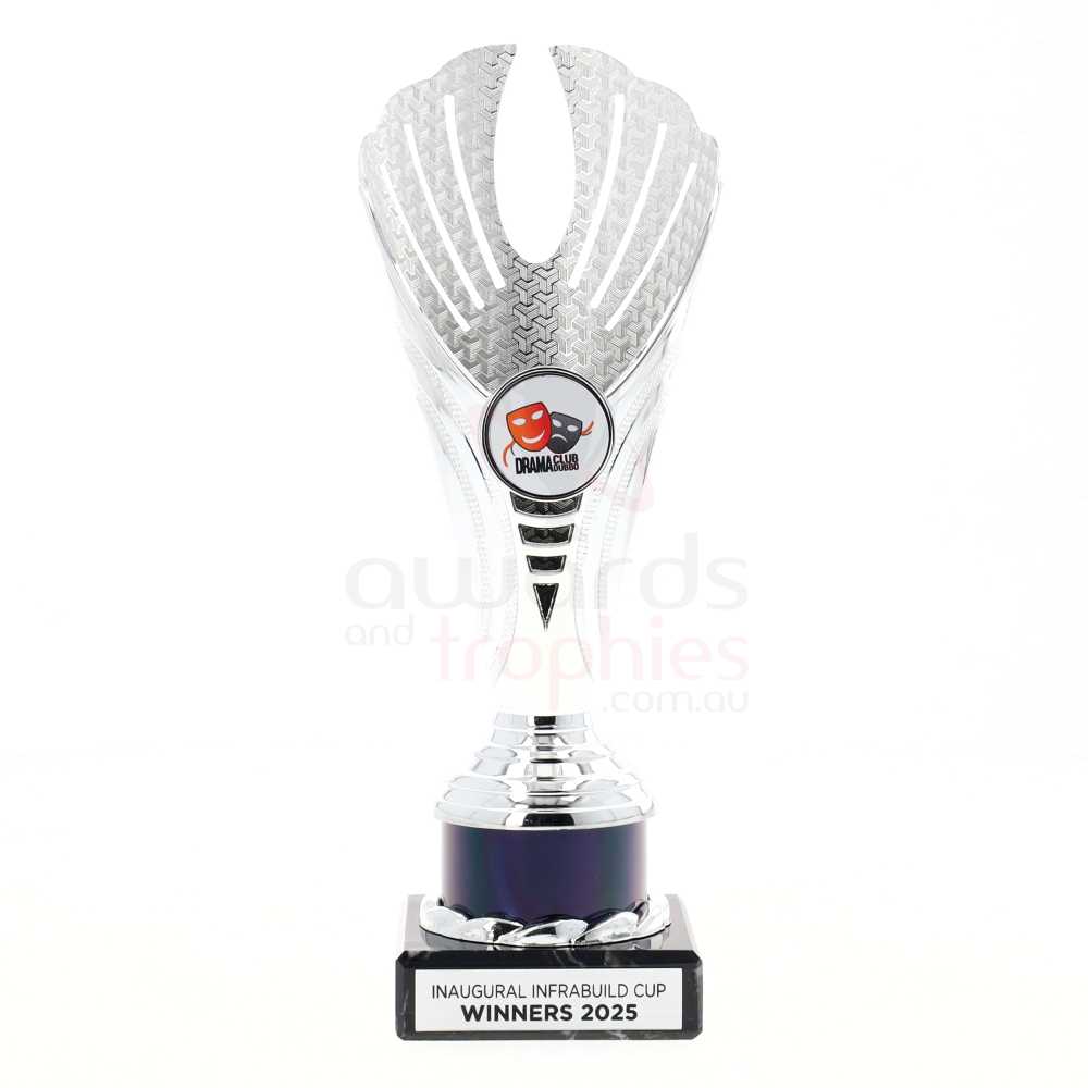Paloma Cup 205mm - Silver/Black