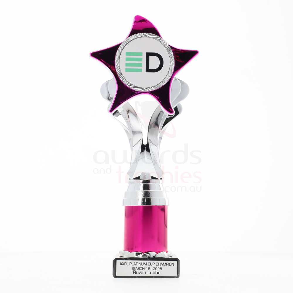 Athena Star 260mm - Silver/Pink