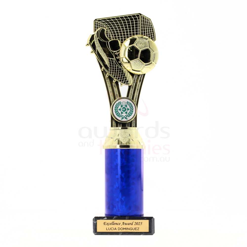 Soccer Synergy 245mm - Gold/Blue