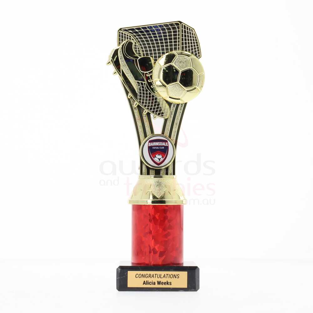 Soccer Synergy 220mm - Gold/Red