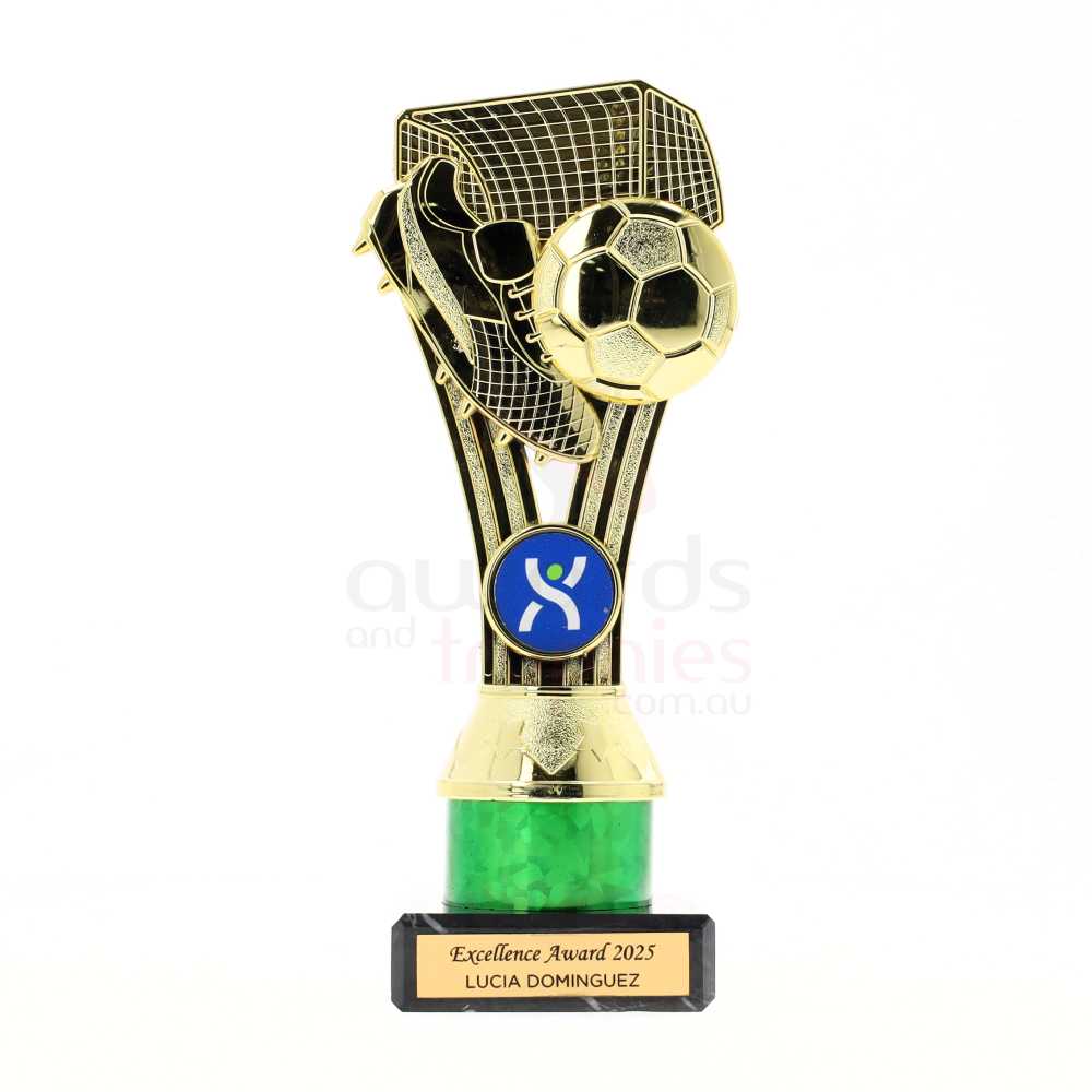 Soccer Synergy 195mm - Gold/Green