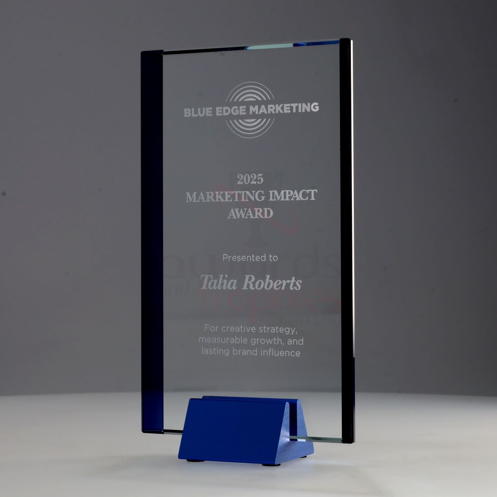 Glass Sentry 210mm - Blue