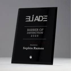 Glass Radiant Plaque 150mm - Black