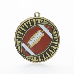 Spark Gridiron Medal 55mm - Antique Gold
