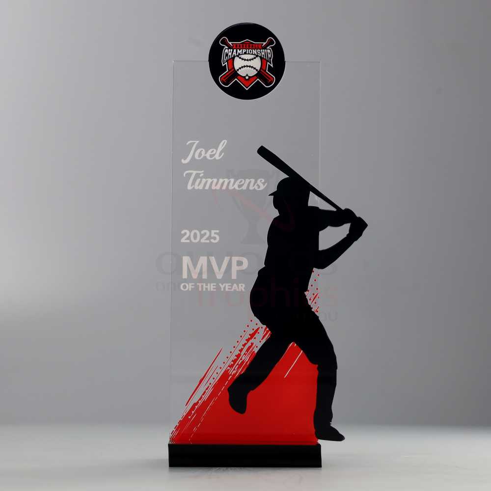 Silhouette Series 200mm - Baseball Male