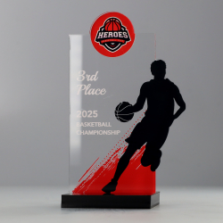 Silhouette Series 150mm - Basketball Male
