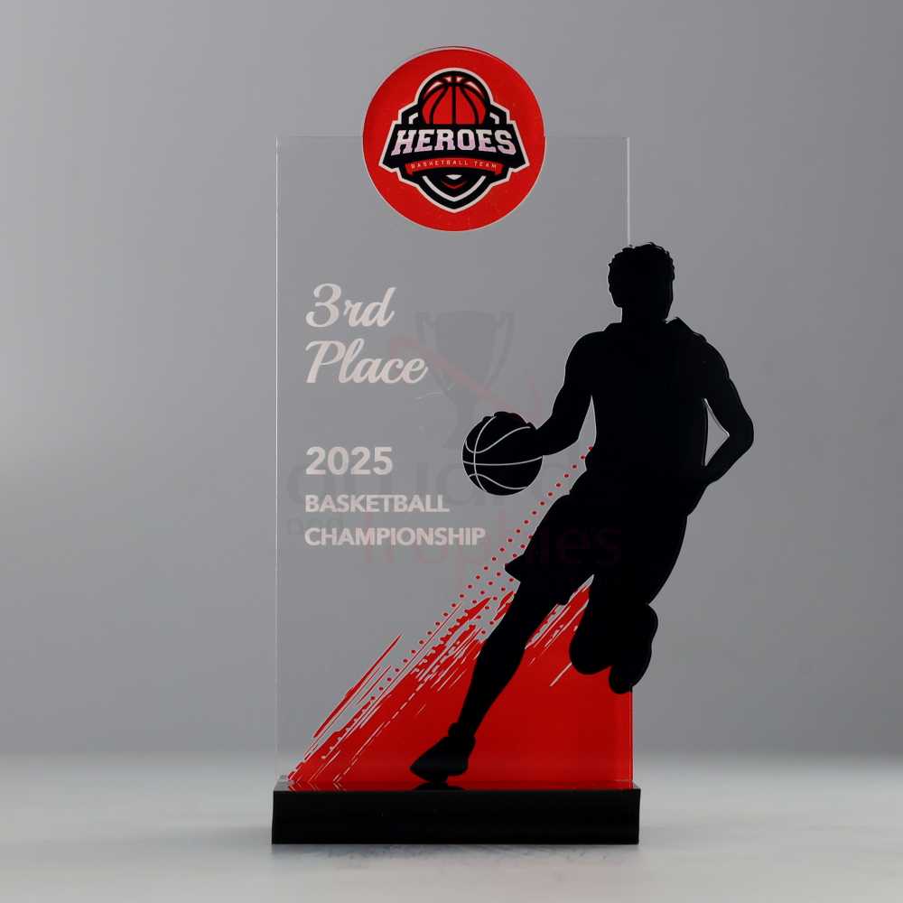 Silhouette Series 150mm - Basketball Male