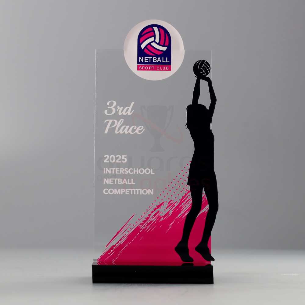 Silhouette Series 150mm - Netball Female