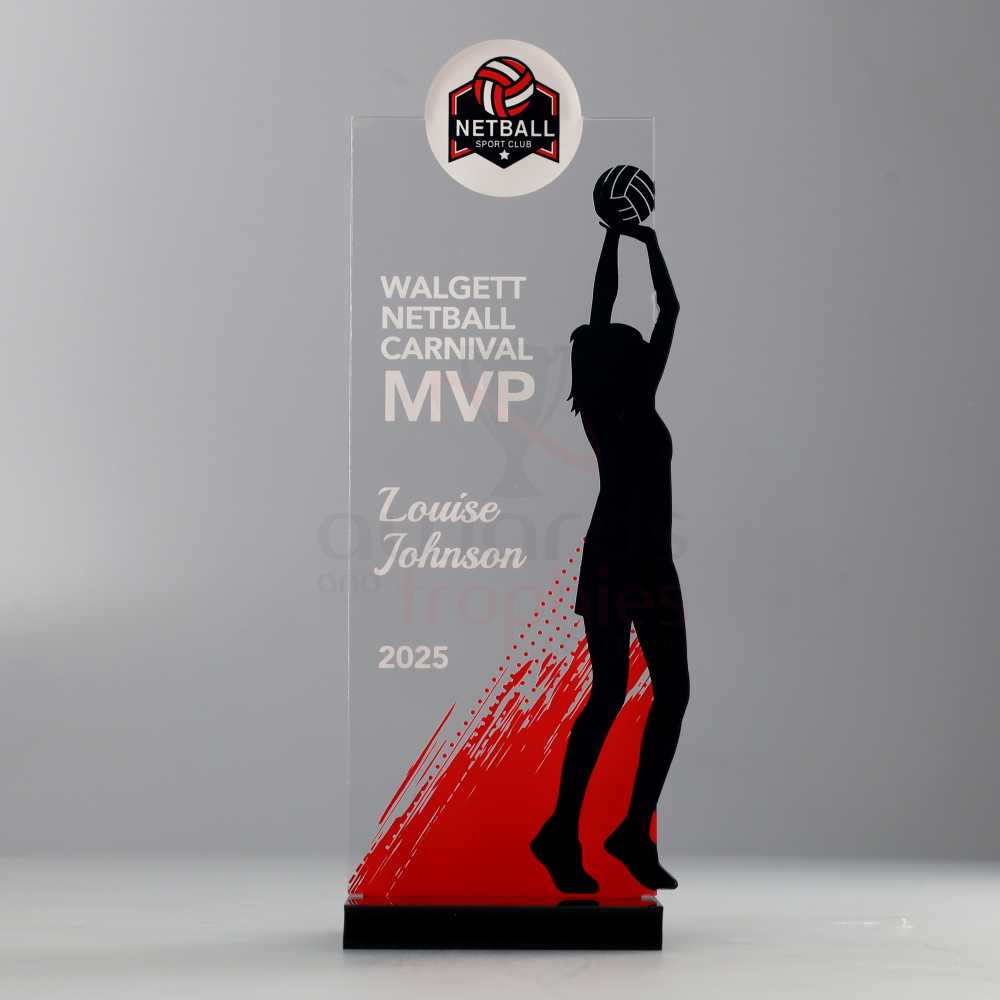Silhouette Series 200mm - Netball Female
