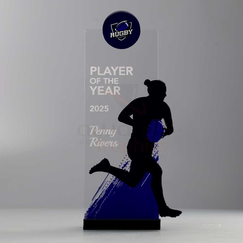 Silhouette Series 200mm - Rugby Female