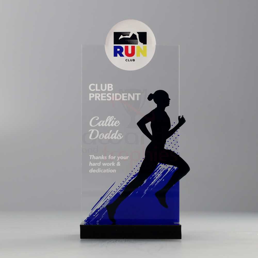 Silhouette Series 150mm - Running Female