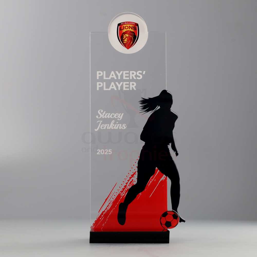 Silhouette Series 200mm - Soccer Female