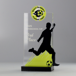 Silhouette Series 150mm - Soccer Male