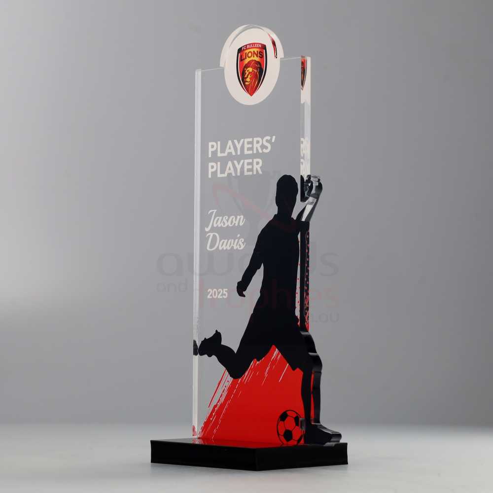 Silhouette Series 225mm - Soccer Male