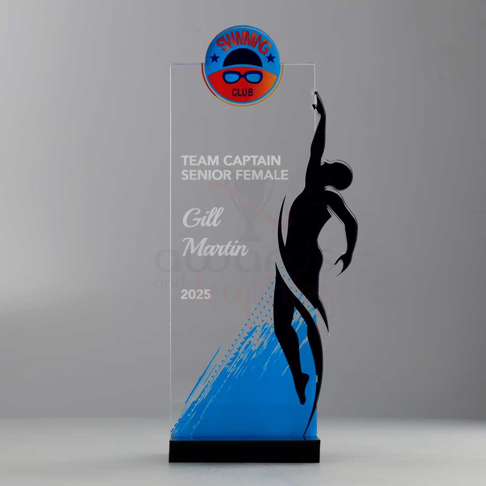 Silhouette Series 200mm - Swimming Female