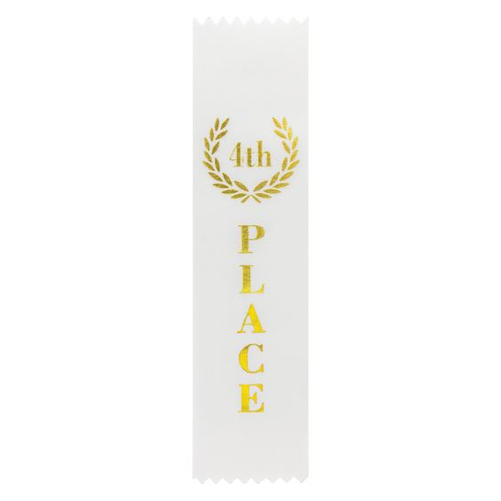 4th Place Ribbon (25 Pack)