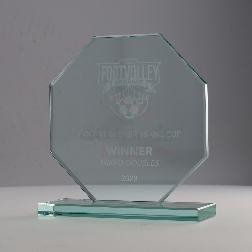 Jade Glass Octagonal 110mm