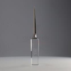 Crystal & Chrome Letter Opener