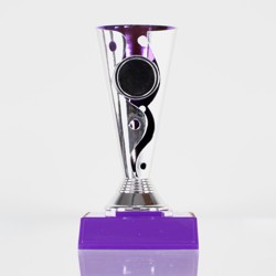 Carnival Cup Purple with Purple Base 160mm