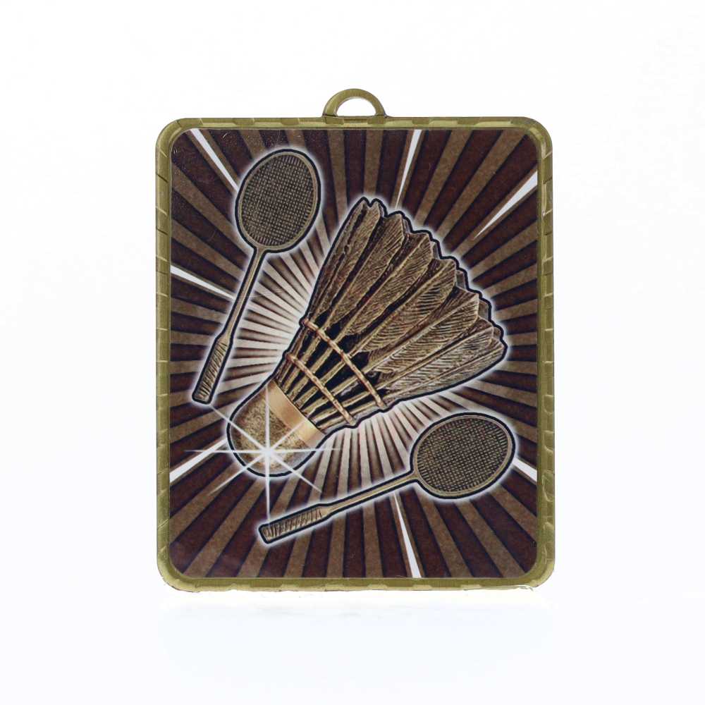 Lynx Medal Badminton 75mm
