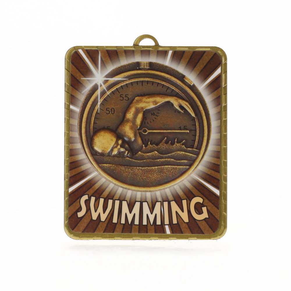 Lynx Medal Swimming 75mm