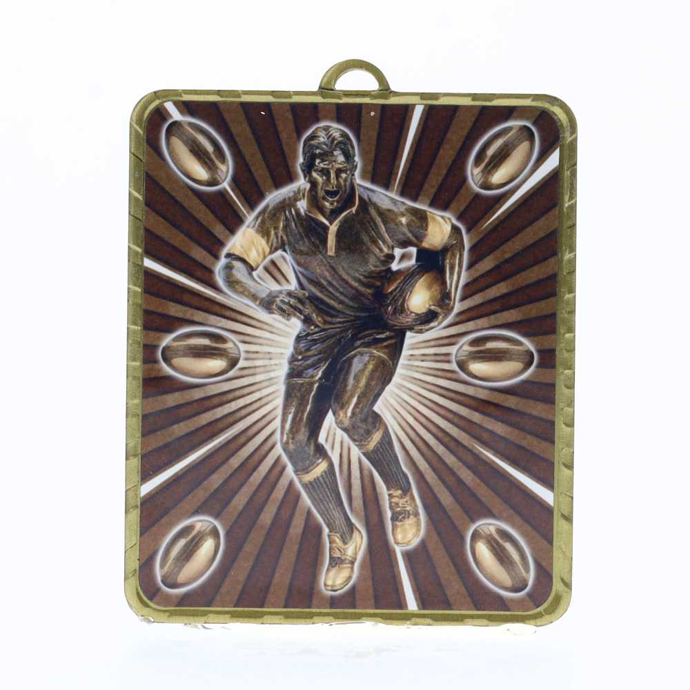 Lynx Medal Rugby Male 75mm