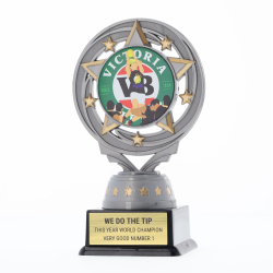 Personalised Torch Silver 150mm