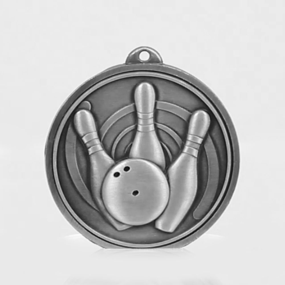 Triumph Tenpin Medal 50mm Silver